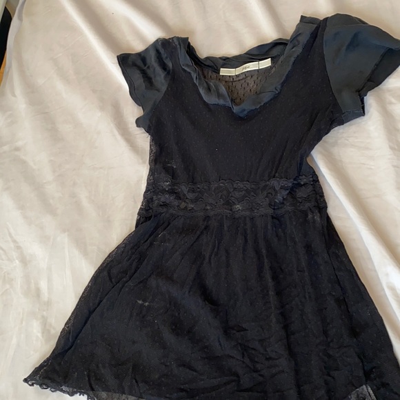 Gibson sheer mesh lace top - Picture 1 of 2